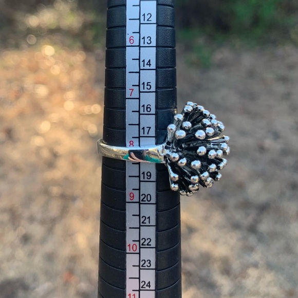 Artisan Silver Spike Ring - Picture 8 of 16